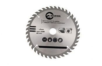 Диск пильный Intertool - 210 х 40T х 30 мм (CT-3023)