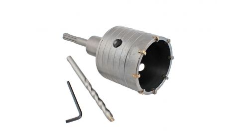 Сверло корончатое по бетону SDS+ Intertool - 65 мм (SD-7065), 064108
