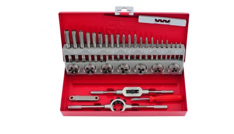Набор метчиков и плашек Intertool - 32 ед. Pro (SD-8032), 098146