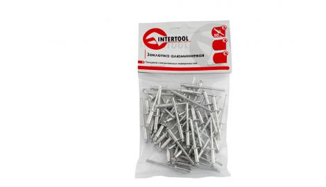 Заклепки Intertool - 4,8 х 8,0 мм (50 шт.) (RT-4808), 072113