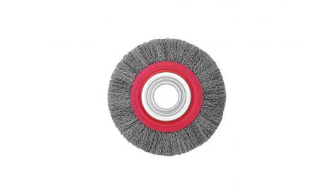 Щетка дисковая Intertool - 150 мм рифленая (BT-6150), 028141
