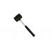 Киянка Intertool - 340 г х 55 мм черная, ручка металл (HT-0229), 093181