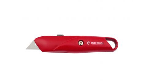 Нож Intertool - трапециевидный, металлический (HT-0505), 120121