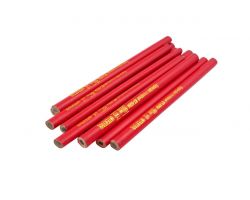 Олівець Intertool - столярний 180 мм (12 шт.) Червоний (KT-5004)
