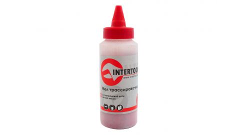 Мел трассировочный Intertool - 115 г красный (MT-0006), 087122