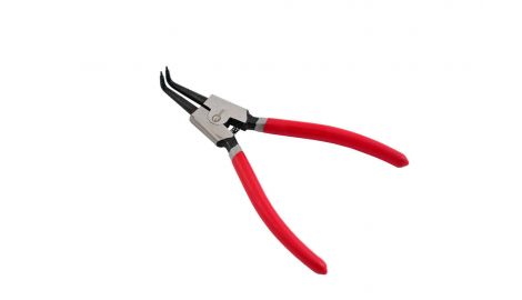 Щипцы для стопорных колец Intertool - 180 мм изогнутые-разжим (HT-7014), 140109