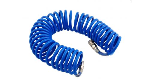 Шланг спиральный Intertool - 10 м 6,5 х 10 мм полиуретановый (PT-1711), 165122