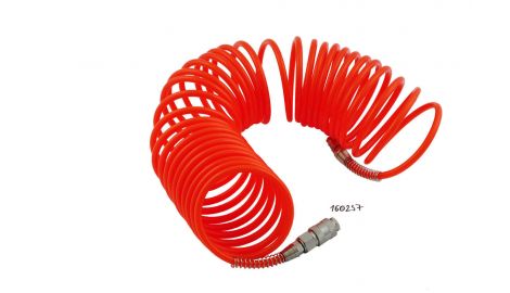 Шланг спиральный Mastertool - 10 м пластиковый (81-8495), 165202
