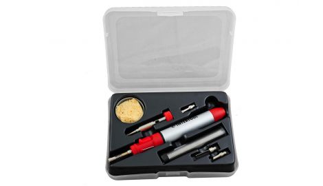 Микрогорелка Intertool - 12 мл 1300°C, с аксессуарами 7 ед. (GB-0005), 170132