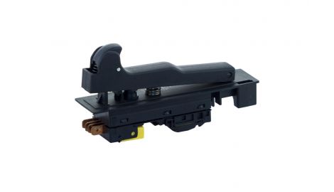 Кнопка УШМ Асеса - Makita 9020, Craft 230/2500, Фиолент 2300 (4 контакта) (КН 8924 4P), 203415