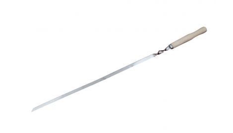 Шампур DV - 580 х 10 мм деревянная ручка (Х8), 241062