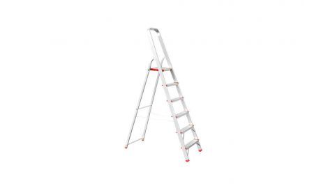 Драбина Intertool - 6 ступенів, 1280 мм (LT-1006), 254135