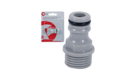 Адаптер Intertool - із зовнішнім різьбленням 1/2 '' для конектора 1/2 '' (GE-1001), 407121