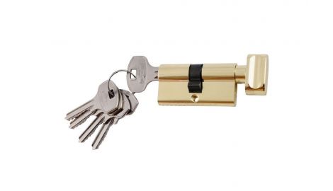 Цилиндр английский Imperial - ZNK 70 мм 40/30 П/К SN (цинк) (ZNK 70 40/30 SN), 602818