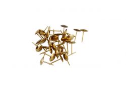 Гвозди мебельные FZB - гладкие РВ (золото) (01-30-001)