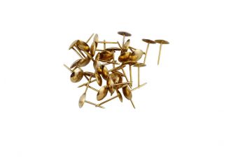 Гвозди мебельные FZB - гладкие РВ (золото) (01-30-001)