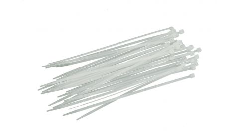 Хомут пластиковий Intertool - 3,6 х 300 мм білий (100 шт.) (TC-3630), 550107