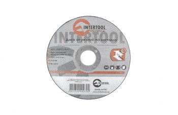 Диск отрезной по металлу Intertool - 125 х 1,2 х 22,2 мм (CT-4007)