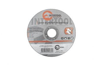 Диск отрезной по металлу Intertool - 125 х 1,6 х 22,2 мм (CT-4008)