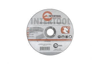 Диск відрізний по металу Intertool - 150 х 2,0 х 22,2 мм (CT-4012)