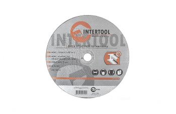 Диск отрезной по металлу Intertool - 230 х 1,6 х 22,2 мм (CT-4015)