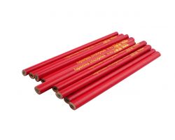 Олівець Mastertool - столярний 176 мм (12 шт.) Червоний (14-1812)