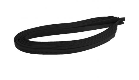 Трубка термозбіжна Apro - 1 мм x 30 м Чорна (ZRG-1B), 752506