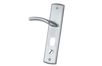 Ручка для металевих дверей FZB - HY-A1809 (1818) SN (сатин), ліві двері (15-148-01)