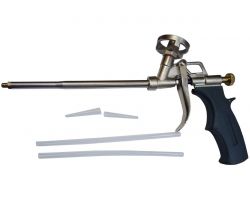 Пистолет для пены Сила - 320 мм никель 600104 (600104)