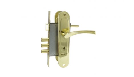 Ручка на планке с корпусом FZB - 77 мм CY362L PB (15-112-01), 605291