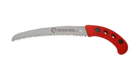 Ножовка садовая Intertool - 255 мм x 7T x 1