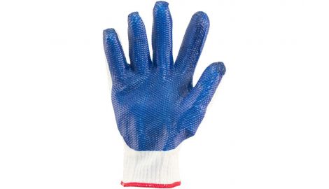 Перчатки Mastertool - стекло (синяя) 10