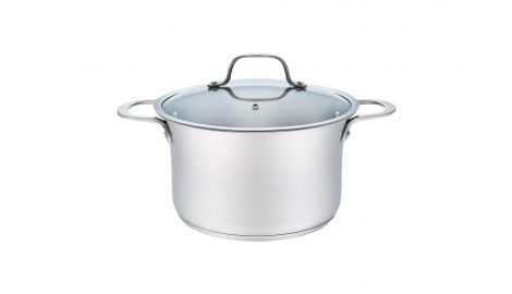 Каструля нержавіюча Maestro - 200 мм x 2,5 л з кришкою (MR-3505-20), 343103