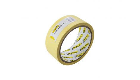 Стрічка малярська Unifix - 38 мм x 20 м жовта (MR-7830261), 116507