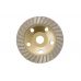 Чашка алмазная Асеса - 125 x 22,2 мм турбо желтая (125 Т-Ж), 027702