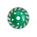 Чашка алмазна Асеса - 125 x 22,2 мм турбо зелена (125 Т-З), 027703