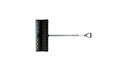 Лопата для снега Intertool - 620 x 280 мм с ручкой 970 мм (FT-2090), 400154