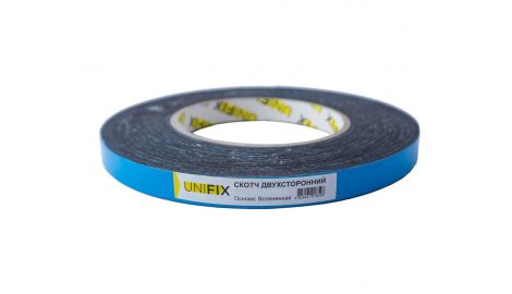 Скотч двосторонній Unifix - 15 мм x 5 м спінена (PN-1505), 117503