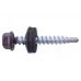 Саморіз покрівельний Apro - 4,8 x 35 мм RAL 8019 (50 шт.) (SDS48358019), 503528