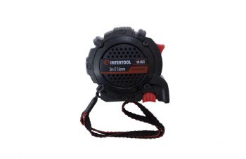 Рулетка Intertool - 3 м x 16 мм Storm магніт