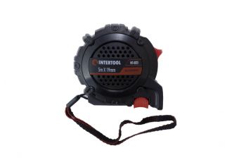 Рулетка Intertool - 5 м x 19 мм Storm магніт