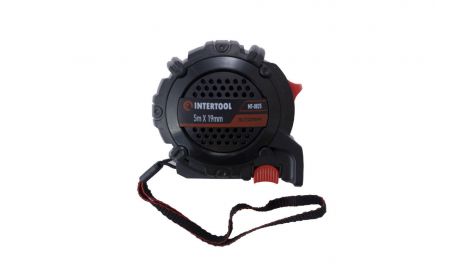 Рулетка Intertool - 5 м x 19 мм Storm магніт, 080132