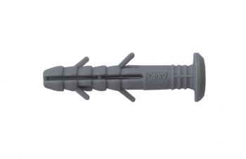 Дюбель Apro - 6 x 40 мм грибок (100 шт.) MTG-60040 (MTG-60040)