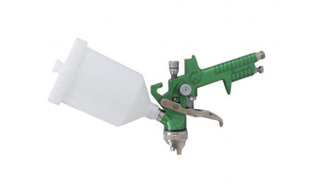 Краскопульт пневматичний HVLP Intertool - 600 мл x 1,7 мм верхній бак (PT-0119), 161131