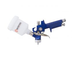 Краскопульт пневматичний HVLP Intertool - 125 мл x 1,0 мм верхній бак (PT-0121)
