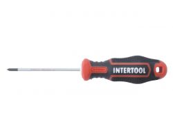 Отвертка Intertool - PH0 x 75 мм Storm (VT-3413)