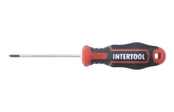 Викрутка Intertool - PH0 x 75 мм Storm (VT-3413)