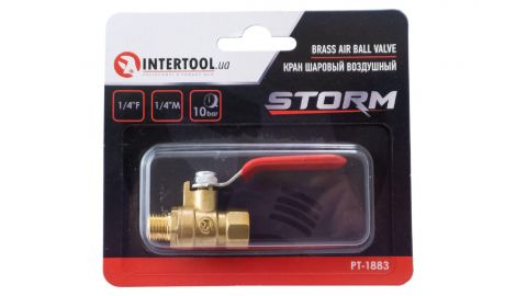 Кран шаровый воздушный Intertool - 1/4