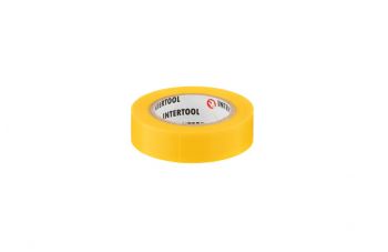 Стрічка ізоляційна Intertool - 10 м x 17 x 0,15 мм жовта (IT-0032)