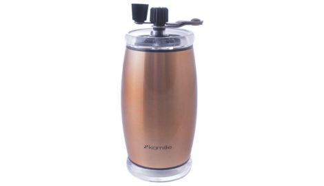 Кофемолка ручная Kamille - 160 мм нержавеющая медь (7029C), 361496